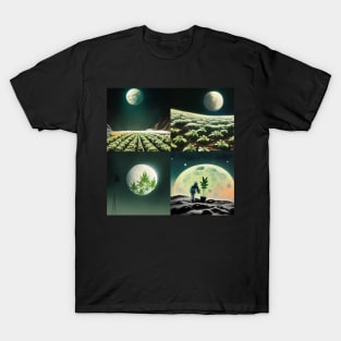 Cannabis Space Farmer T-Shirt